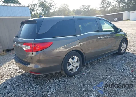 2019 Honda Odyssey Ex z USA, uszkodzony, nr VIN 5FNRL6H57KB093816